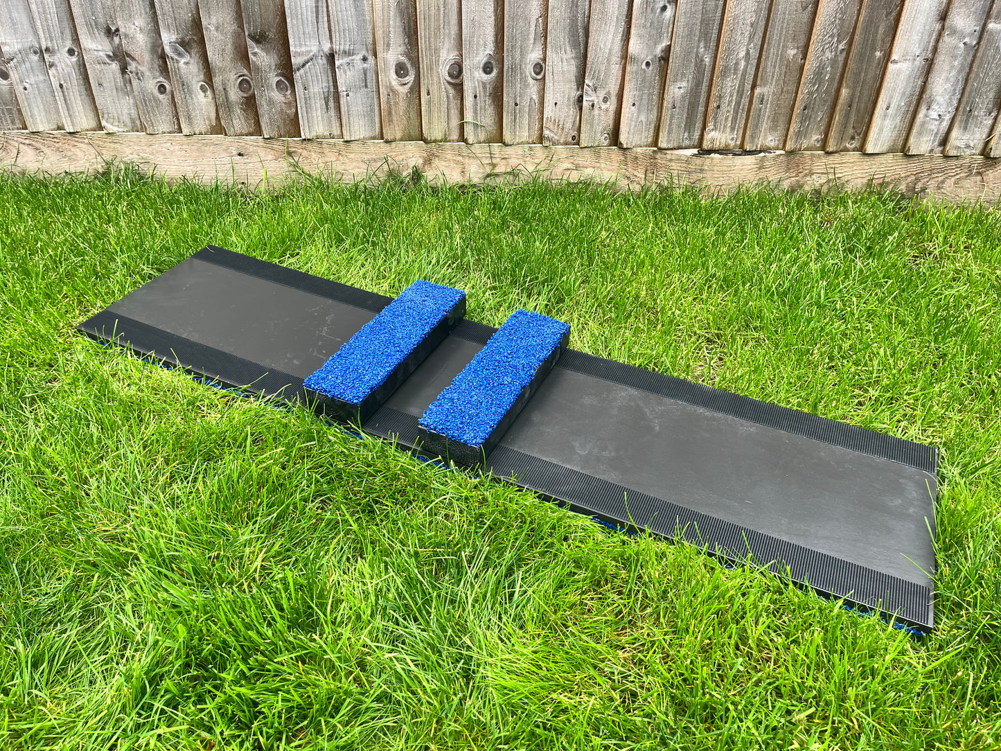 Canine conditioning training board and blocks with velcro